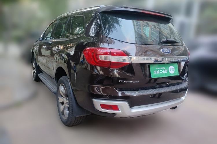 Used Ford Everest 2016 2.0T Gasoline Automatic 4x4 Flagship Edition Rear Left 45 Deg