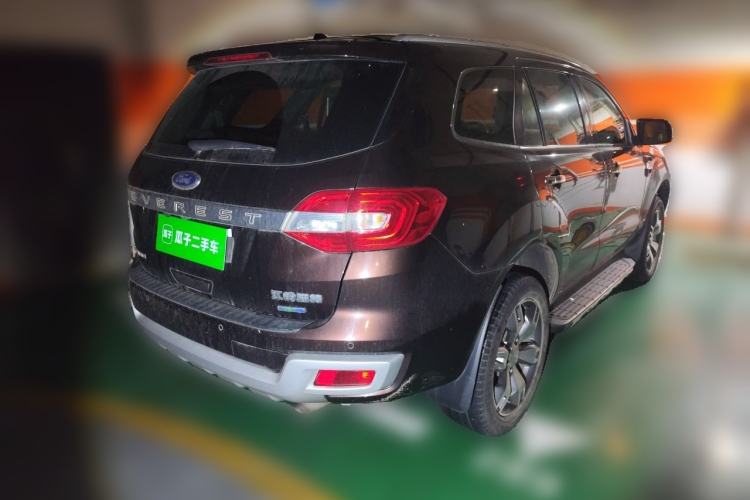 Used Ford Everest 2016 2.0T Gasoline Automatic 4x4 Flagship Edition Rear Right 45 Deg