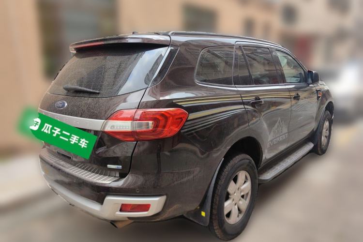 Used Ford Everest 2016 2.0T Gasoline Automatic 4x4 Elite Edition Rear Right 45 Deg