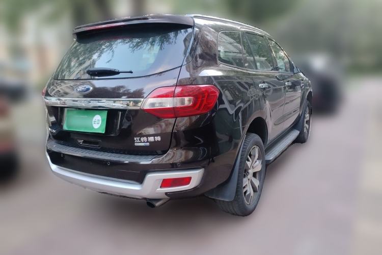 Used Ford Everest 2016 2.0T Gasoline Automatic 4x4 Flagship Edition Rear Right 45 Deg