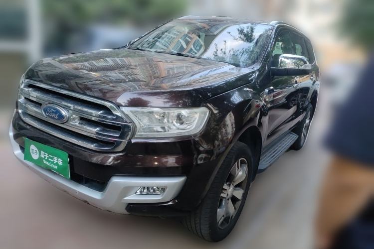 Used Ford Everest 2016 2.0T Gasoline Automatic 4x4 Flagship Edition Guazi used car, China used car export, Used car for sale, Used cars, Cheapest cars for sale