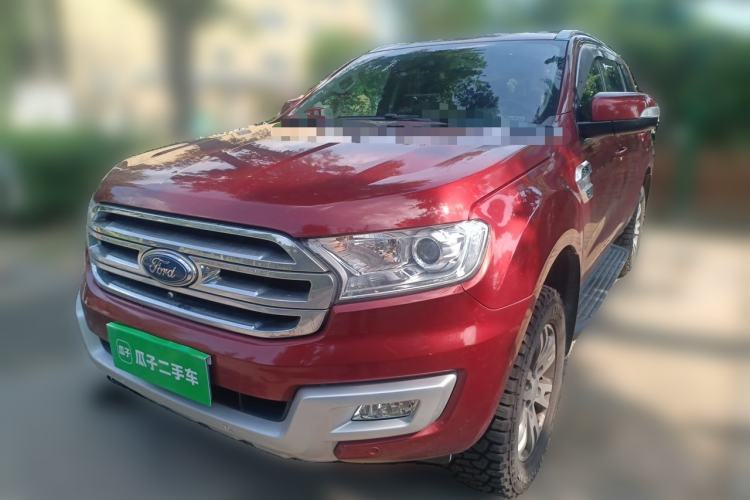 Used Ford Everest 2016 2.0T Gasoline Automatic 4x4 Luxury Edition Guazi used car, China used car export, Used car for sale, Used cars, Cheapest cars for sale