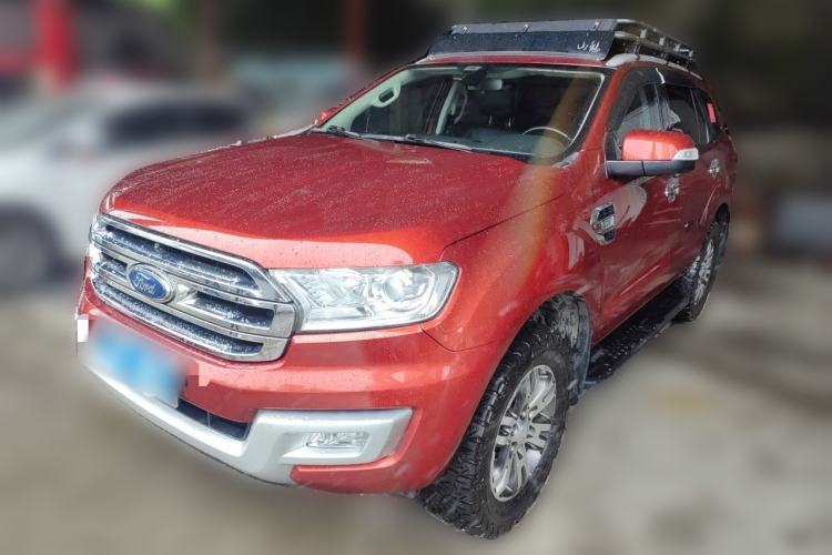 Used Ford Everest 2016 2.0T Gasoline Automatic 4x4 Luxury Edition Guazi used car, China used car export, Used car for sale, Used Ford cars, Cheapest cars for sale