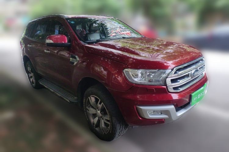Used Ford Everest 2016 2.0T Gasoline Automatic 4x4 Flagship Edition Front Right 45 Deg