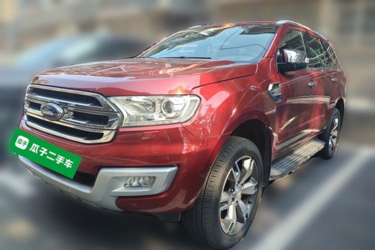 Used Ford Everest 2016 2.0T Gasoline Automatic 4x4 Luxury Edition Guazi used car, China used car export, Used car for sale, Used cars, Cheapest cars for sale
