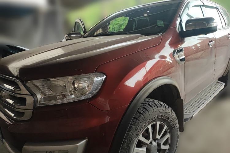 Used Ford Everest 2016 2.0T Gasoline Automatic 4x4 Flagship Edition Guazi used car, China used car export, Used car for sale, Used Ford cars, Cheapest cars for sale