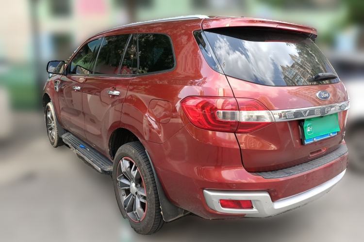 Used Ford Everest 2016 2.0T Gasoline Automatic 4x4 Flagship Edition Rear Left 45 Deg