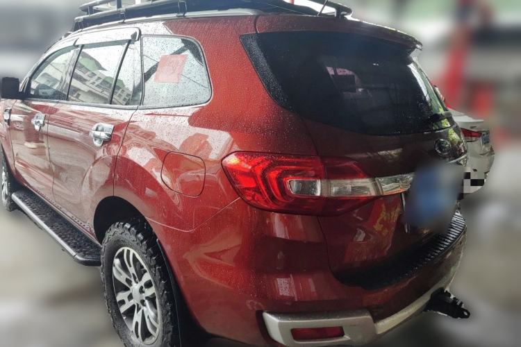 Used Ford Everest 2016 2.0T Gasoline Automatic 4x4 Luxury Edition Rear Left 45 Deg