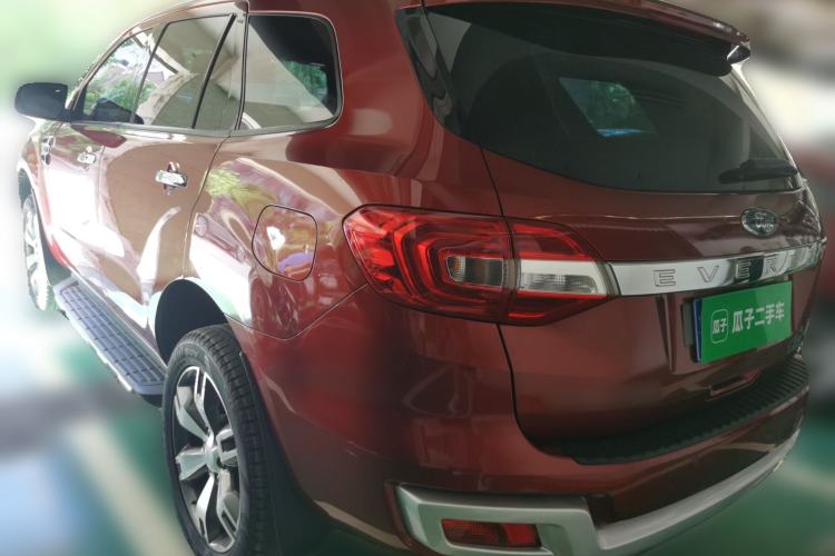 Used Ford Everest 2016 2.0T Gasoline Automatic 4x4 Flagship Edition Rear Left 45 Deg