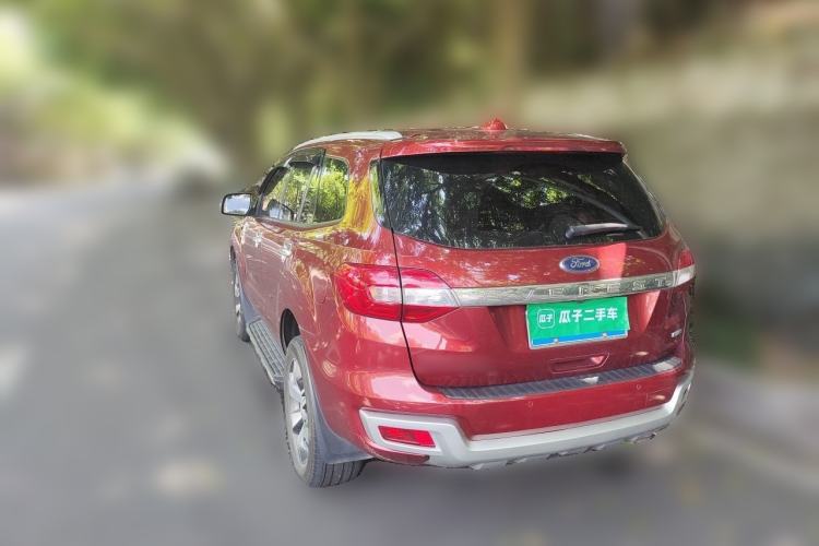 Used Ford Everest 2016 2.0T Gasoline Automatic 4x4 Flagship Edition Rear Left 45 Deg