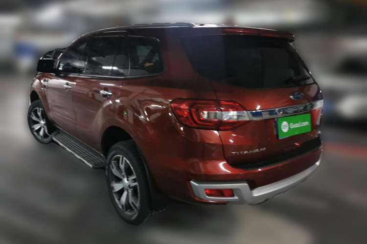 Used Ford Everest 2016 2.0T Gasoline Automatic 4x4 Flagship Edition Rear Left 45 Deg