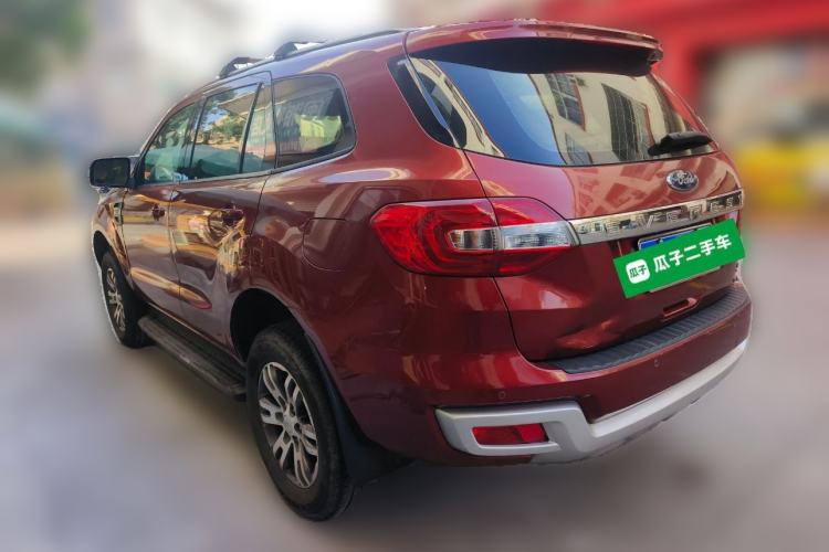 Used Ford Everest 2016 2.0T Gasoline Automatic Two-Wheel Drive Luxury Edition Rear Left 45 Deg