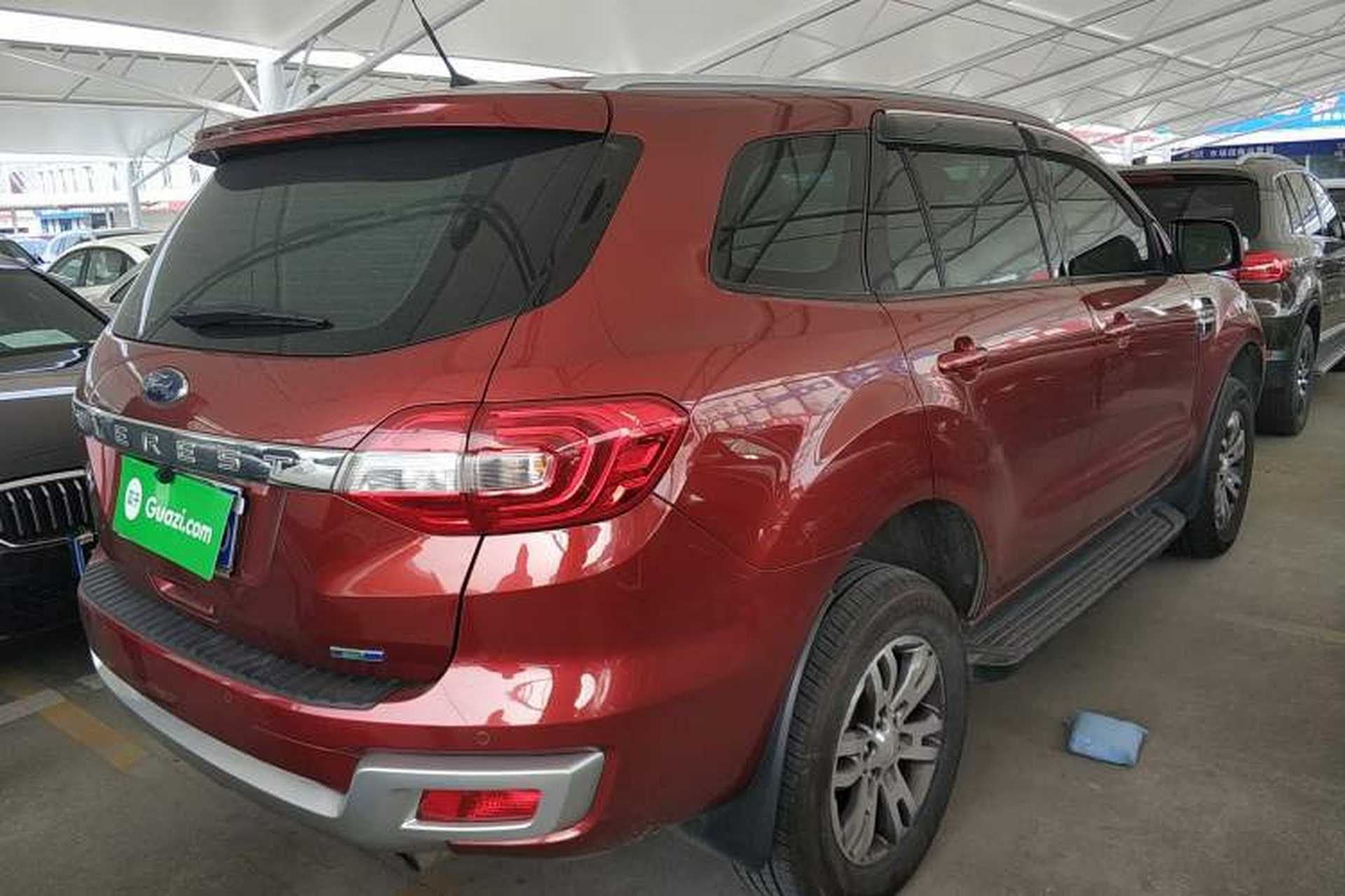 Used Ford Everest 2016 2.0T Gasoline Automatic 4x4 Luxury Edition Rear Right 45 Deg