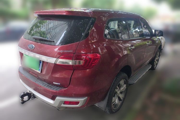 Used Ford Everest 2016 2.0T Gasoline Automatic 4x4 Flagship Edition Rear Right 45 Deg