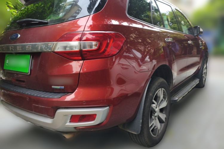 Used Ford Everest 2016 2.0T Gasoline Automatic 4x4 Flagship Edition Rear Right 45 Deg