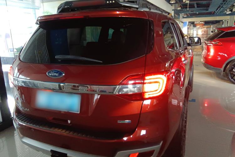 Used Ford Everest 2016 2.0T Gasoline Automatic 4x4 Flagship Edition Rear Right 45 Deg