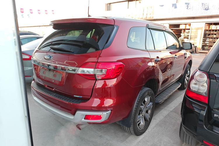 Used Ford Everest 2016 2.0T Gasoline Automatic 4x4 Flagship Edition Rear Right 45 Deg