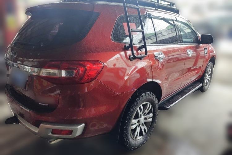 Used Ford Everest 2016 2.0T Gasoline Automatic 4x4 Luxury Edition Rear Right 45 Deg