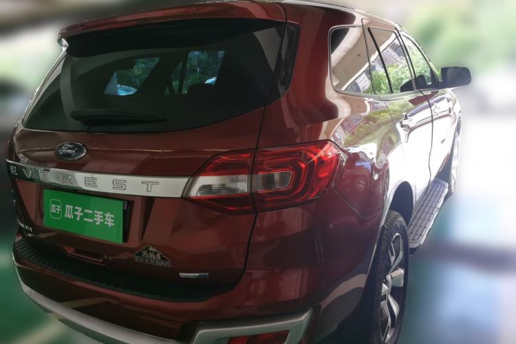 Used Ford Everest 2016 2.0T Gasoline Automatic 4x4 Flagship Edition Rear Right 45 Deg