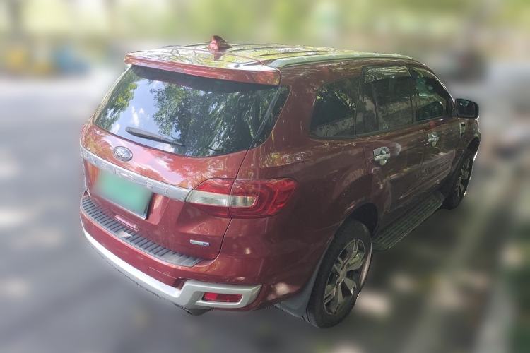Used Ford Everest 2016 2.0T Gasoline Automatic 4x4 Flagship Edition Rear Right 45 Deg