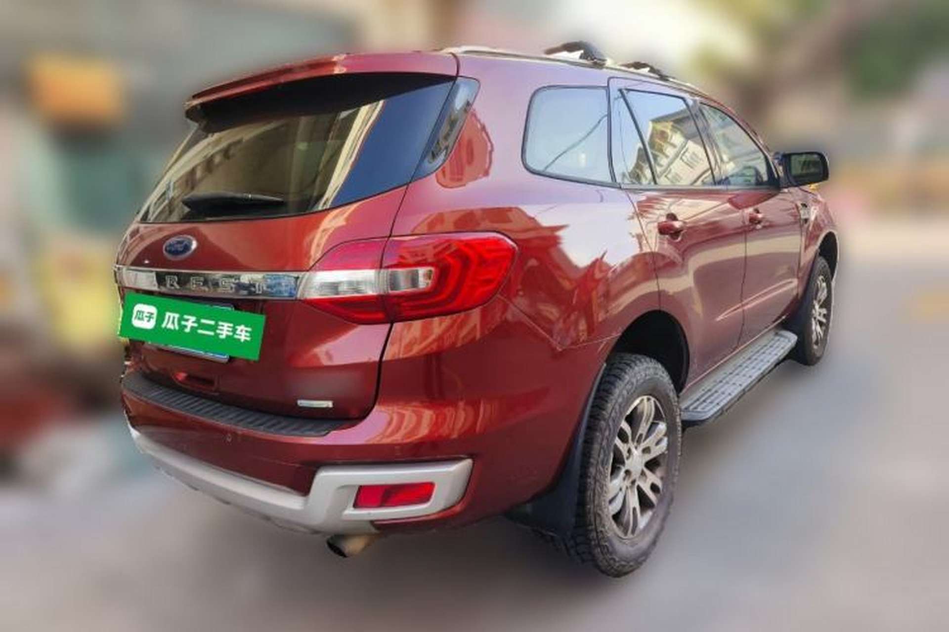 Used Ford Everest 2016 2.0T Gasoline Automatic Two-Wheel Drive Luxury Edition Rear Right 45 Deg