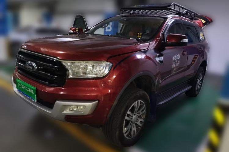 Used Ford Everest 2016 2.0T Gasoline Automatic 4x4 Luxury Edition Guazi used car, China used car export, Used car for sale, Used cars, Cheapest cars for sale