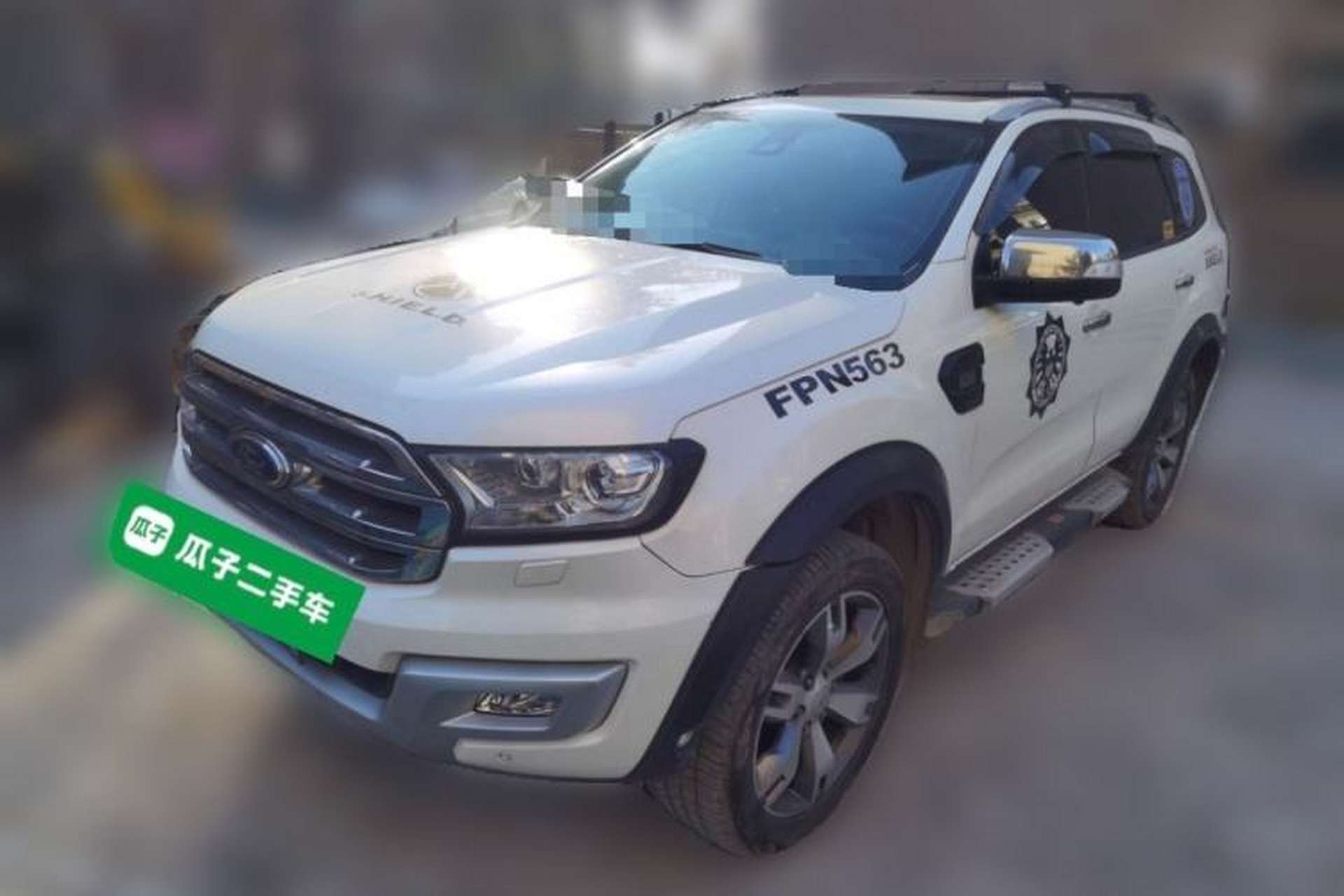 Used Ford Everest 2016 2.0T Gasoline Automatic 4x4 Flagship Edition Front Left 45 Deg