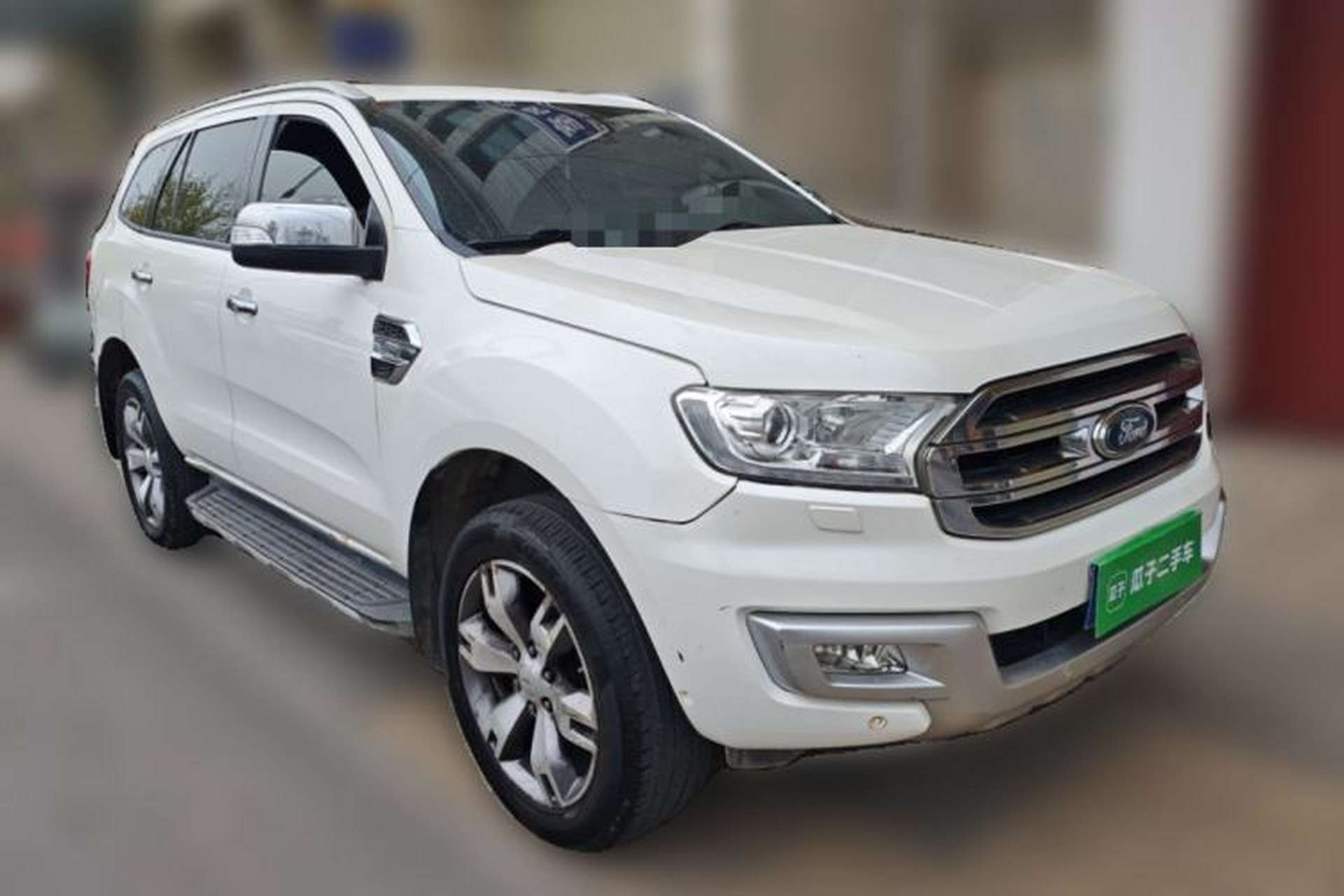 Used Ford Everest 2016 2.0T Gasoline Automatic 4x4 Flagship Edition Front Right 45 Deg