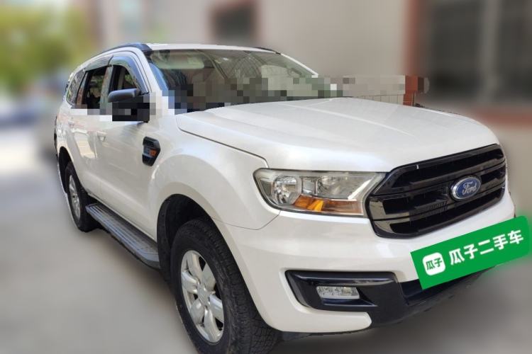 Used Ford Everest 2016 2.0T Gasoline Automatic 4x4 Elite Edition Front Right 45 Deg