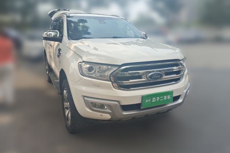 Used Ford Everest 2016 2.0T Gasoline Automatic 4x4 Flagship Edition Front Right 45 Deg