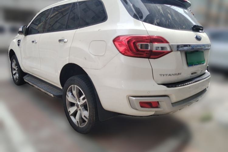 Used Ford Everest 2016 2.0T Gasoline Automatic 4x4 Flagship Edition Rear Left 45 Deg