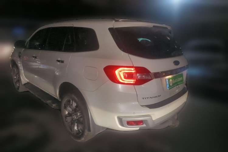 Used Ford Everest 2016 2.0T Gasoline Automatic 4x4 Flagship Edition Rear Left 45 Deg