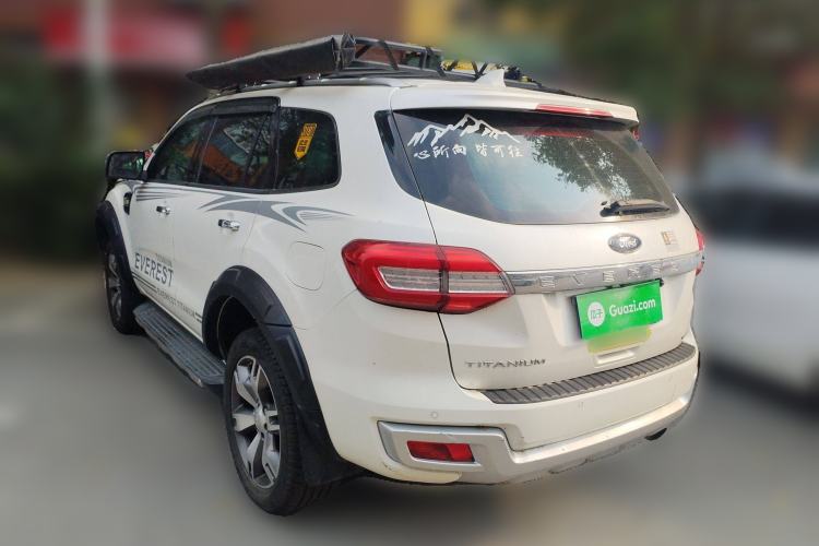 Used Ford Everest 2016 2.0T Gasoline Automatic 4x4 Flagship Edition Rear Left 45 Deg