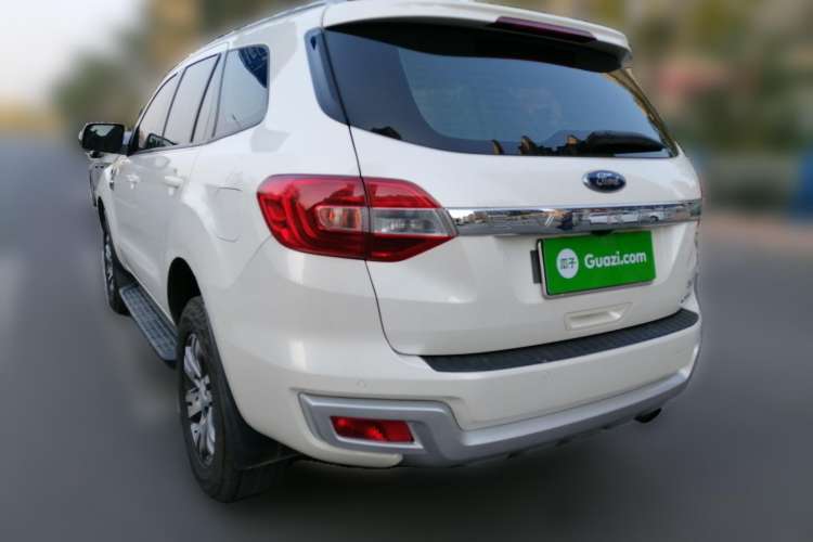 Used Ford Everest 2016 2.0T Gasoline Automatic 4x4 Luxury Edition Rear Left 45 Deg
