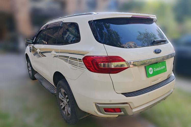 Used Ford Everest 2016 2.0T Gasoline Automatic 4x4 Luxury Edition Rear Left 45 Deg