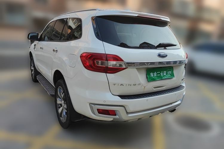 Used Ford Everest 2016 2.0T Gasoline Automatic 4x4 Flagship Edition Rear Left 45 Deg
