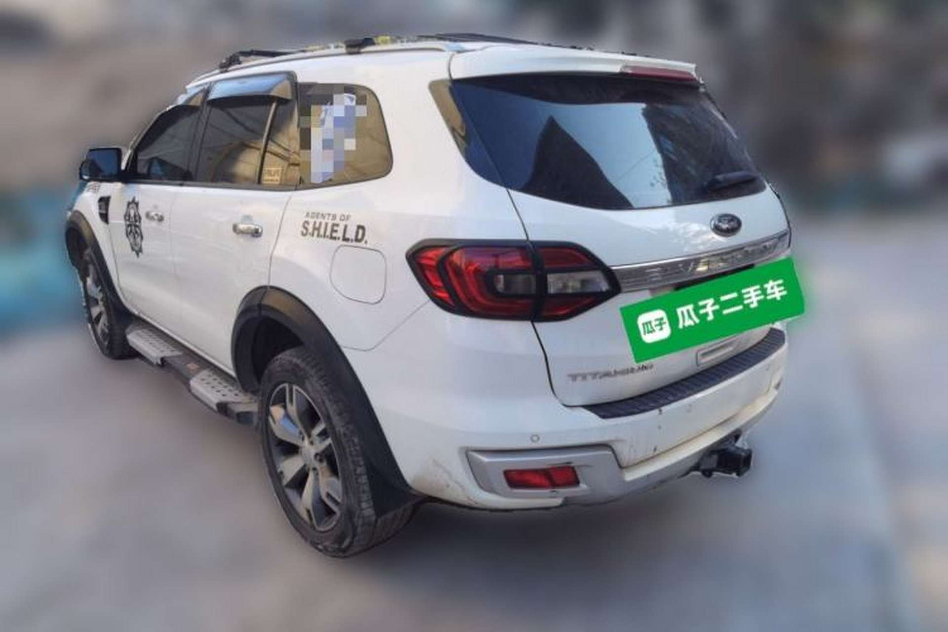 Used Ford Everest 2016 2.0T Gasoline Automatic 4x4 Flagship Edition Rear Left 45 Deg