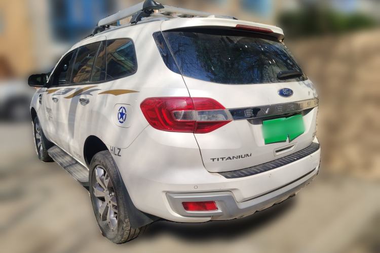 Used Ford Everest 2016 2.0T Gasoline Automatic 4x4 Flagship Edition Rear Left 45 Deg