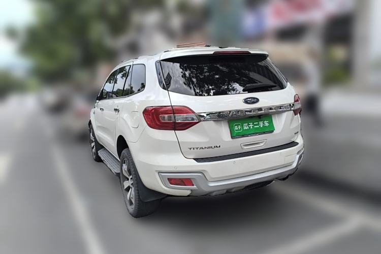 Used Ford Everest 2016 2.0T Gasoline Automatic 4x4 Flagship Edition Rear Left 45 Deg