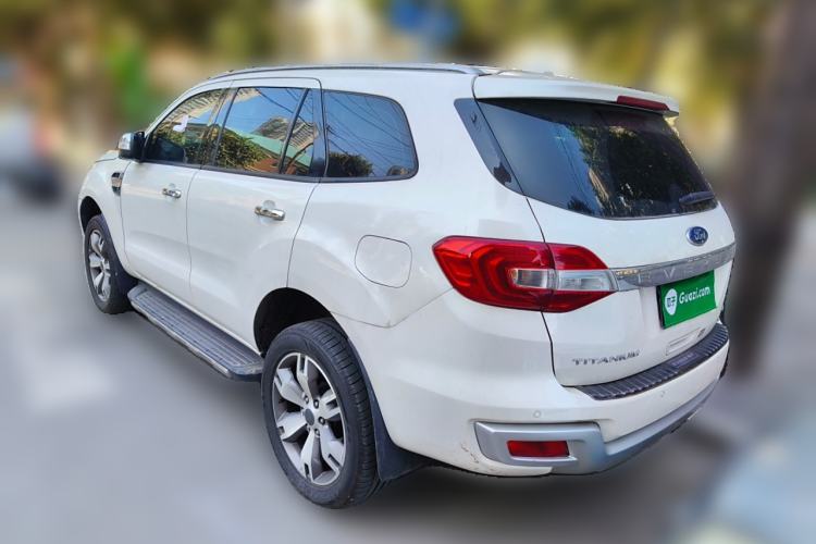 Used Ford Everest 2016 2.0T Gasoline Automatic 4x4 Flagship Edition Rear Left 45 Deg
