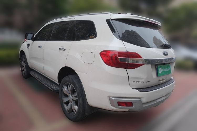 Used Ford Everest 2016 2.0T Gasoline Automatic 4x4 Flagship Edition Rear Left 45 Deg