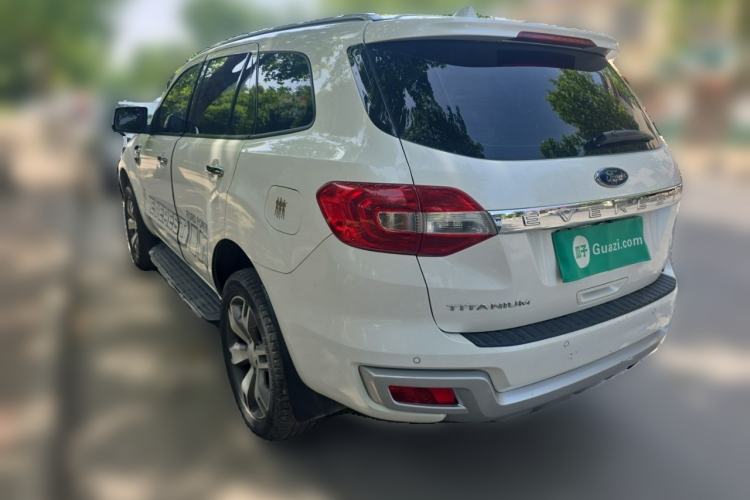 Used Ford Everest 2016 2.0T Gasoline Automatic 4x4 Flagship Edition Rear Left 45 Deg