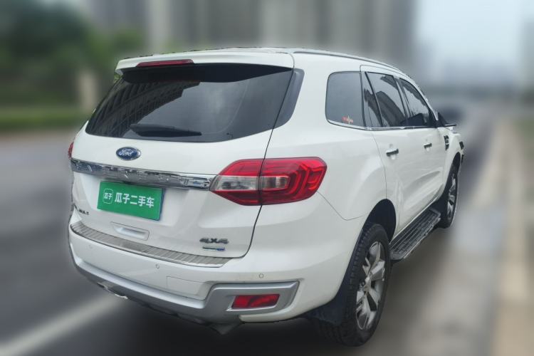 Used Ford Everest 2016 2.0T Gasoline Automatic 4x4 Flagship Edition Rear Right 45 Deg