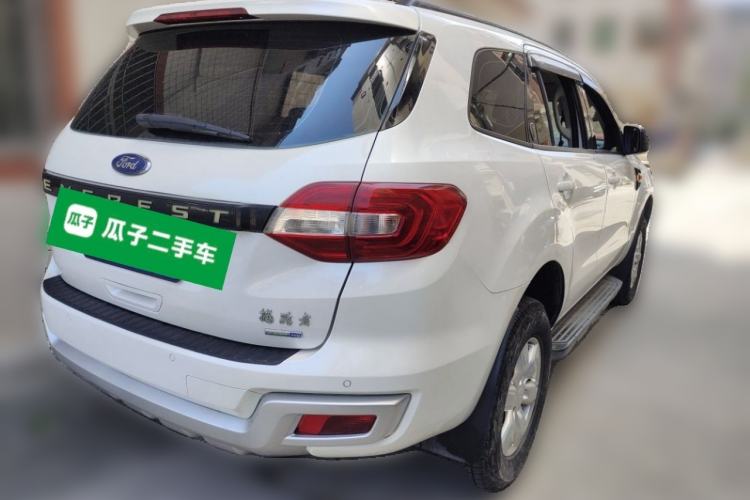 Used Ford Everest 2016 2.0T Gasoline Automatic 4x4 Elite Edition Rear Right 45 Deg