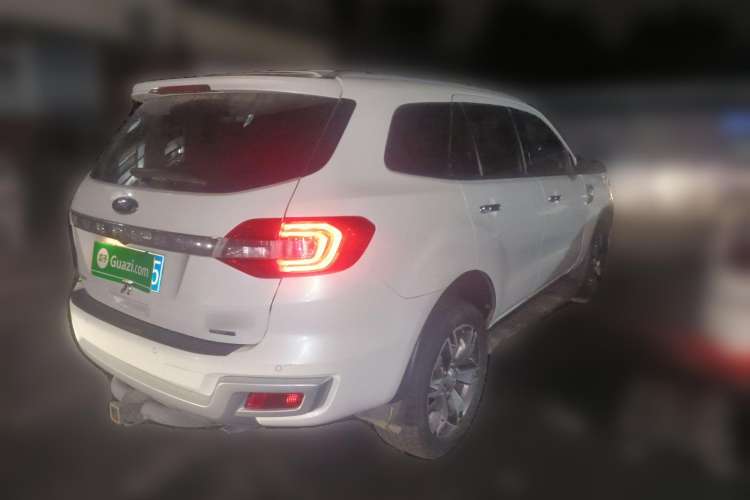 Used Ford Everest 2016 2.0T Gasoline Automatic 4x4 Flagship Edition Rear Right 45 Deg