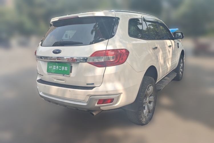 Used Ford Everest 2016 2.0T Gasoline Automatic 4x4 Flagship Edition Rear Right 45 Deg