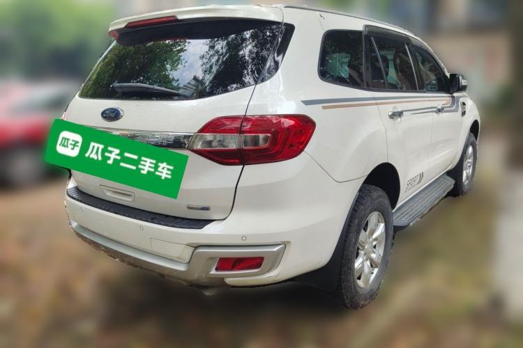 Used Ford Everest 2016 2.0T Gasoline Automatic 4x4 Flagship Edition Rear Right 45 Deg