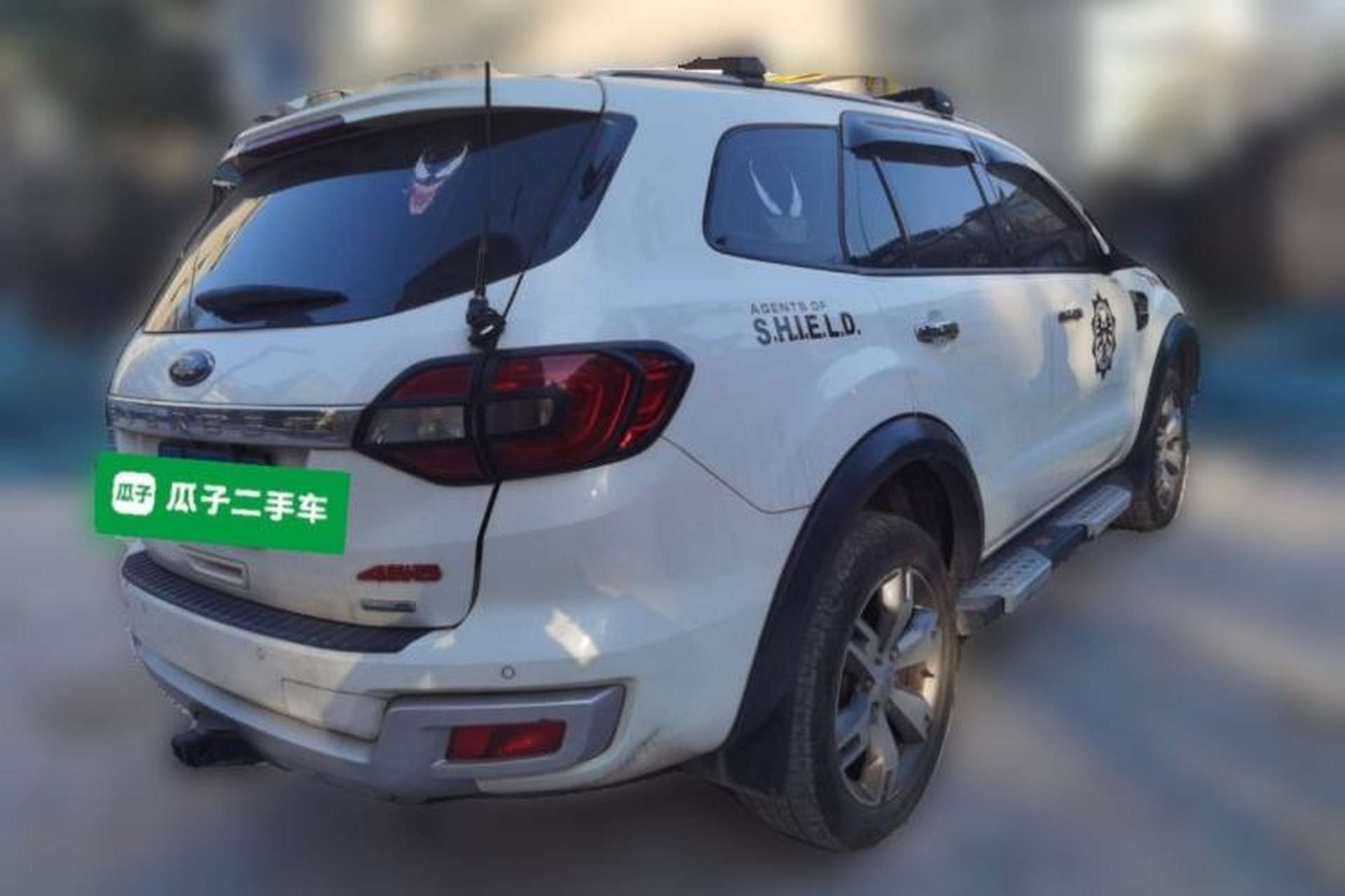 Used Ford Everest 2016 2.0T Gasoline Automatic 4x4 Flagship Edition Rear Right 45 Deg