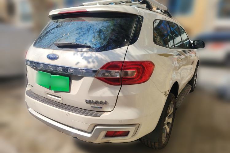 Used Ford Everest 2016 2.0T Gasoline Automatic 4x4 Flagship Edition Rear Right 45 Deg