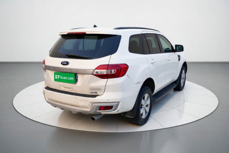 Used Ford Everest 2016 2.0T Gasoline Automatic 4x4 Elite Edition Rear Right 45 Deg